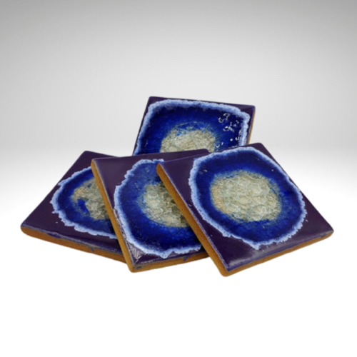 Click to view detail for KB-525 Coaster Set - Purple $42